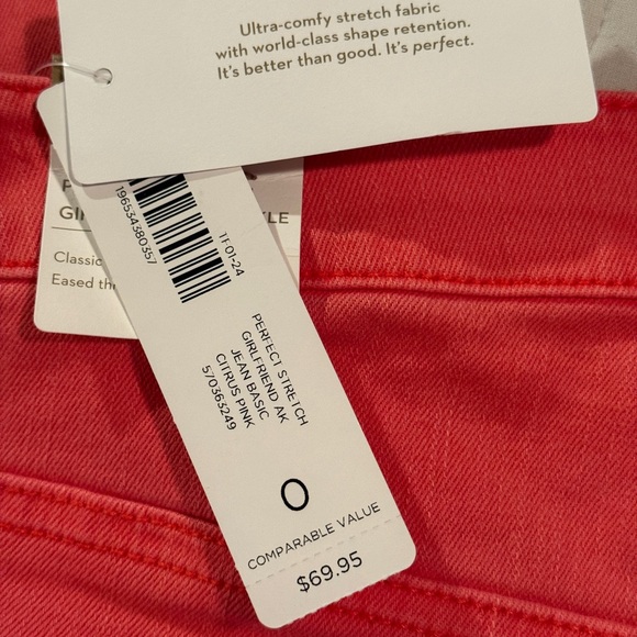 Chico’s perfect stretch girlfriend slim ankle size 0 (4) NWT - Picture 5 of 5